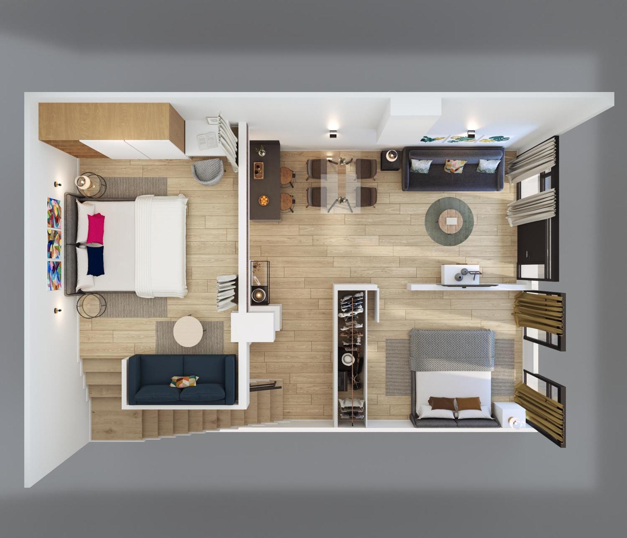 Apartamento Duplex Moderno Y Acogedor Junto A Atocha Madrid Exterior foto