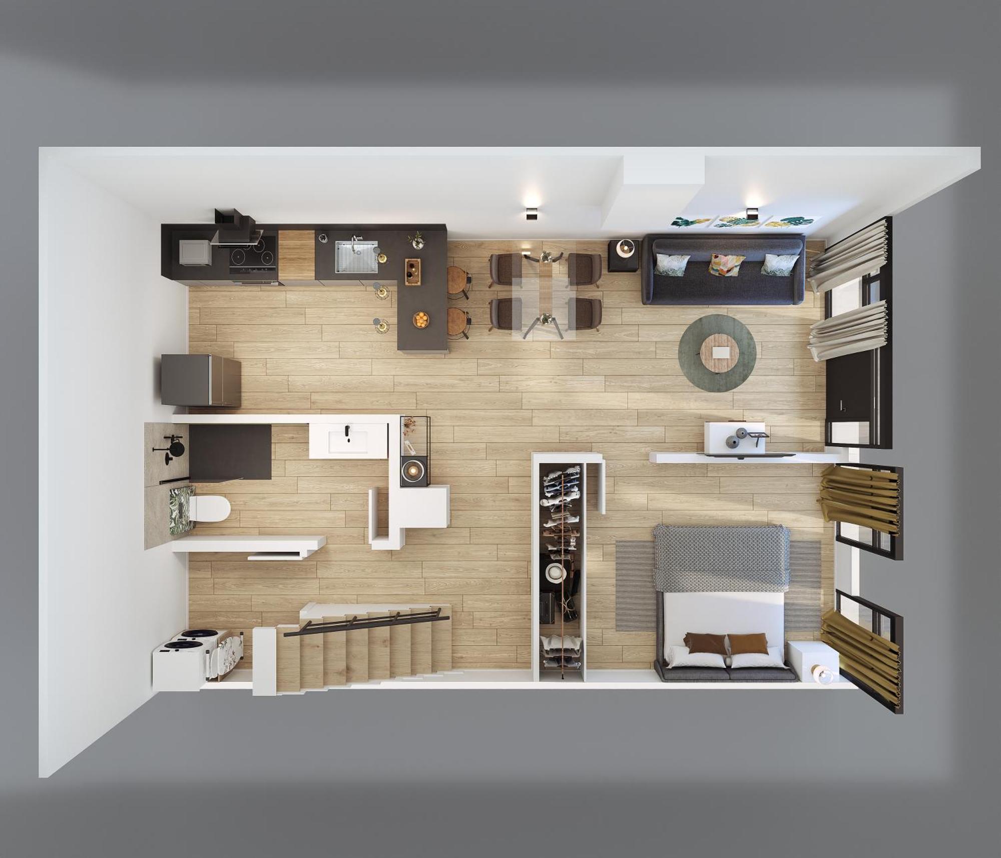 Apartamento Duplex Moderno Y Acogedor Junto A Atocha Madrid Exterior foto